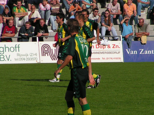 Oefenwedstriijd Westlands elftal ADO Den Haag