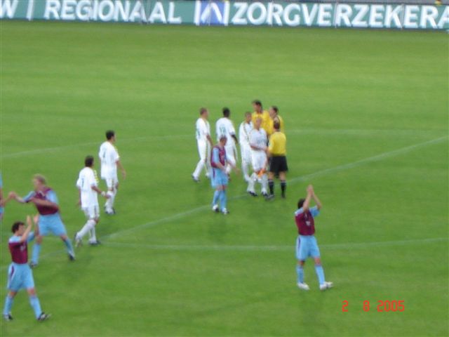 Oefenwedstriijd ado den haag Westham United