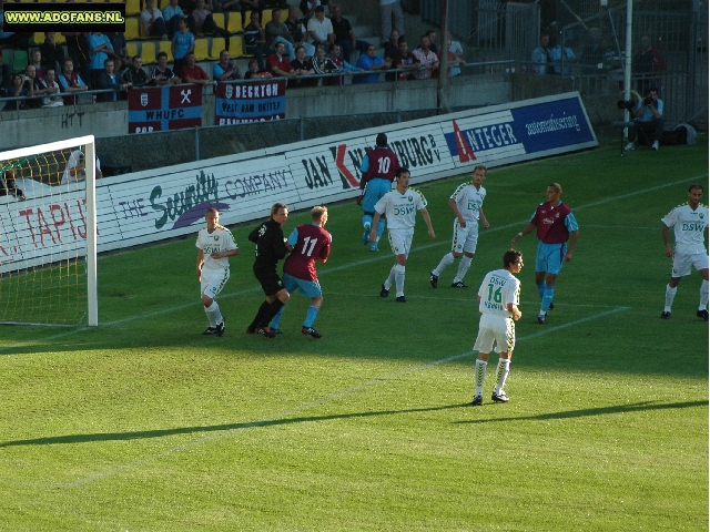 Oefenwedstriijd ado den haag Westham United