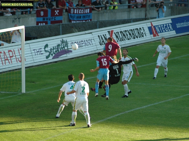 Oefenwedstriijd ado den haag Westham United