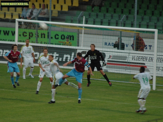 Oefenwedstriijd ado den haag Westham United