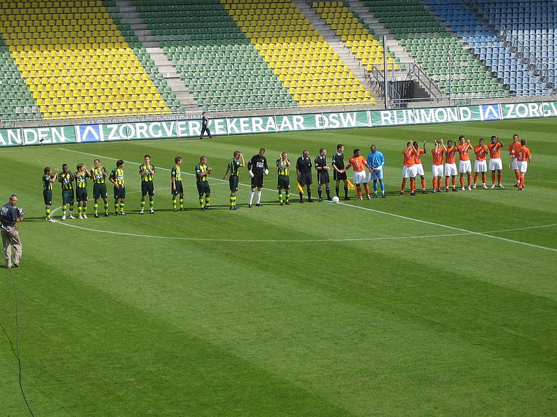 Zwak ADO DH verliest van Olympisch elftal