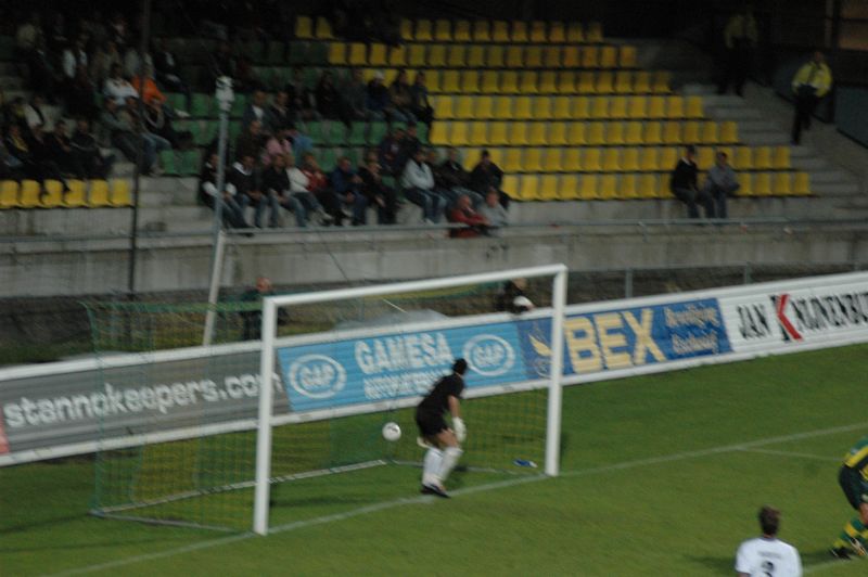 Bekerwedstrijd ADO Den Haag SHO eindstand 11-1