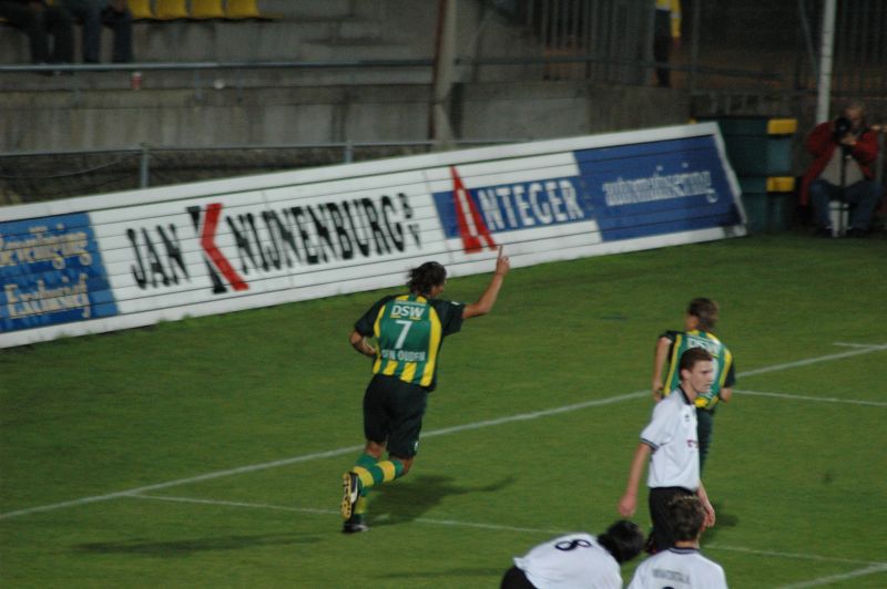 Bekerwedstrijd ADO Den Haag SHO eindstand 11-1