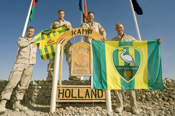 ADOfans in kamp holland Afganistan