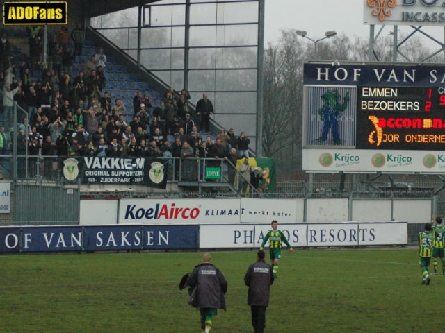 FC Emmen ADO Den Haag uitslag 1-3