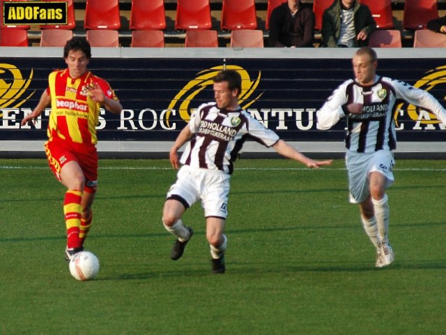 play offs 2007/2008  GO Ahead Eagles - ADO Den Haag 22-04-2008