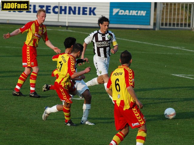 play offs 2007/2008  GO Ahead Eagles - ADO Den Haag 22-04-2008