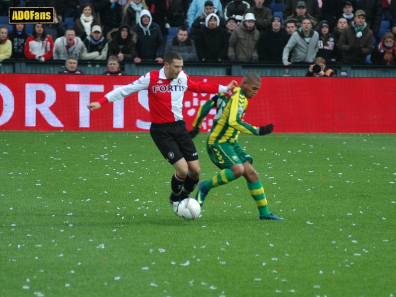 Foto's Feyenoord - ADO Den Haag eindstand 3-1