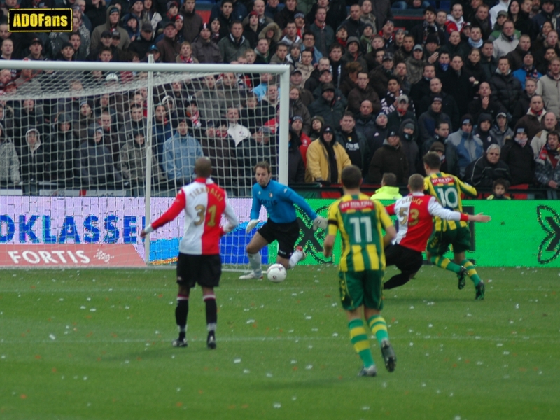 Foto's Feyenoord - ADO Den Haag eindstand 3-1