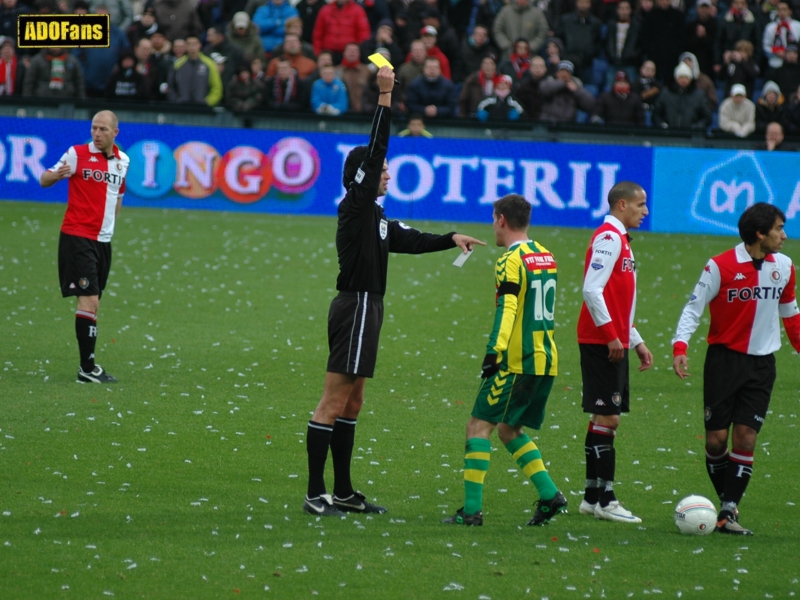 Foto's Feyenoord - ADO Den Haag eindstand 3-1