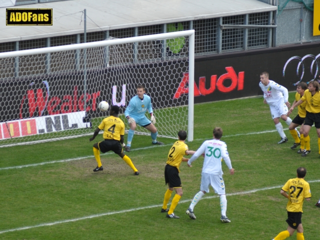 Eredivisiewedstrijd RODA ADO eindstand 2-0