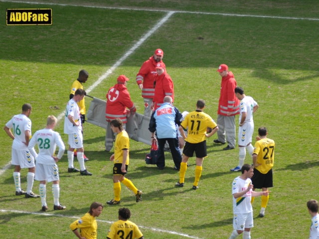 Eredivisiewedstrijd RODA ADO eindstand 2-0