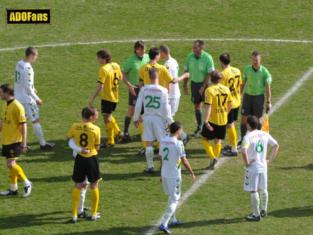 Eredivisiewedstrijd RODA ADO eindstand 2-0