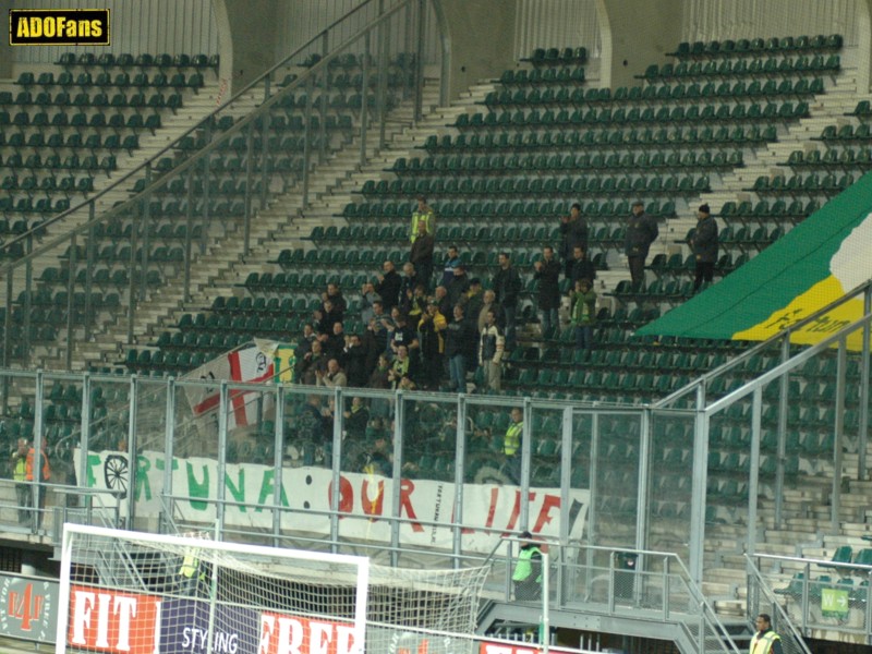 Bekerwedstrijd ADO Den Haag - Fortuna Sittard eindstand 4-1