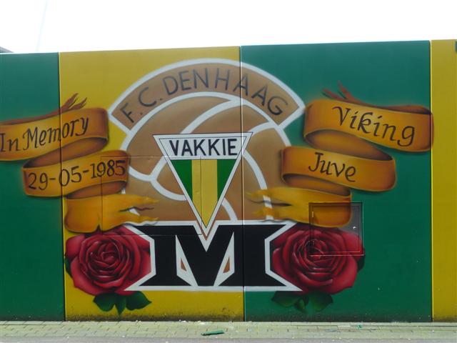 Nieuwe Graffiti's in het ADo Den Haag Stadion