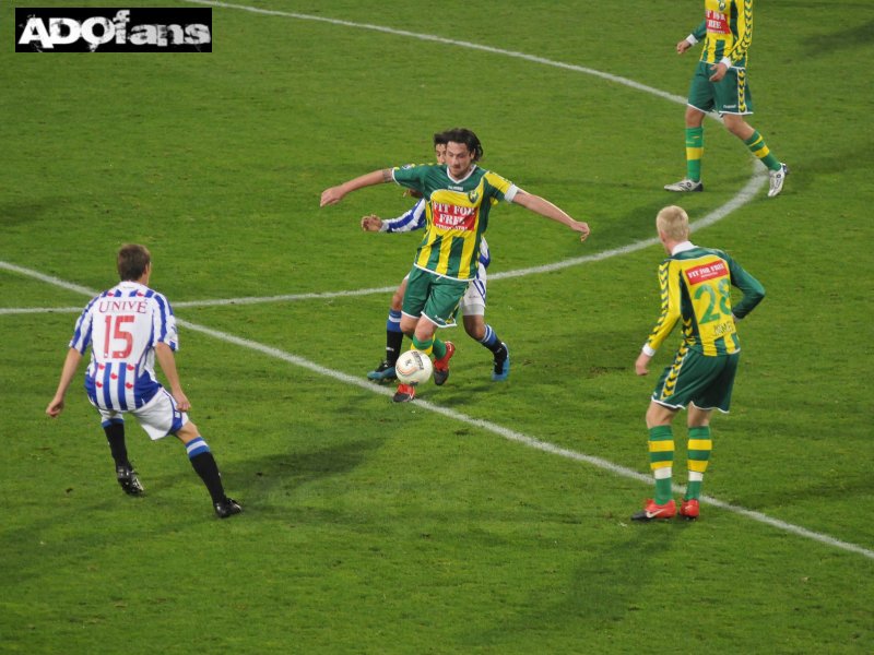 Heerenveen - ADO Den Haag : ADO kan geen vuist maken