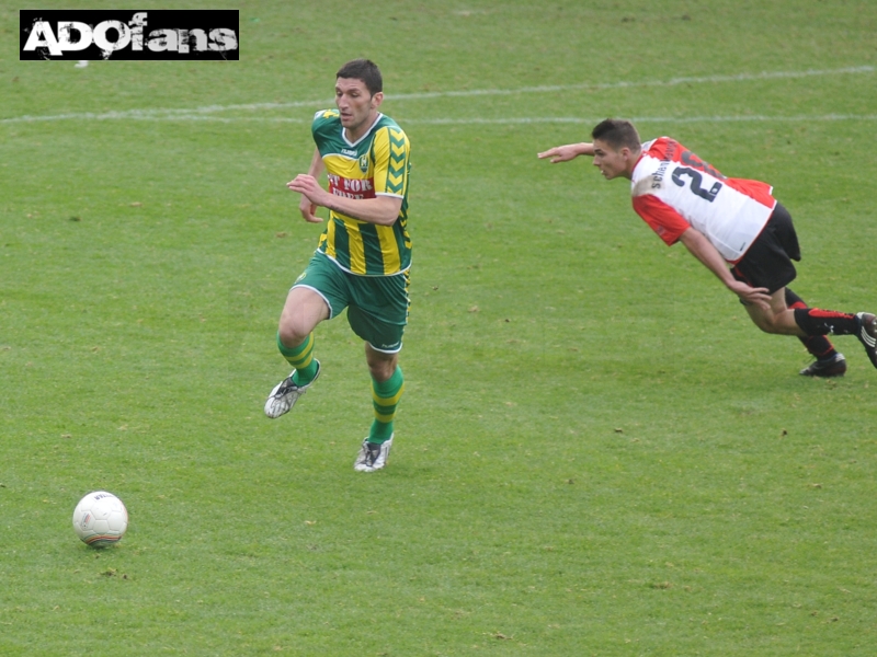 Eredivisie ADO Den haag Feyenoord   Bogdan Milic mocht  in de 77e minuut invallen