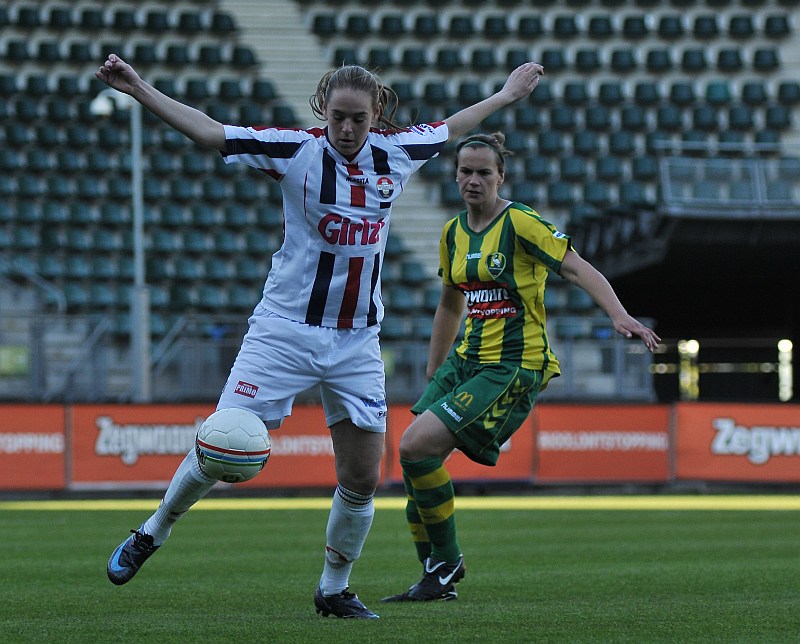 Damesvoetbal: ADO Den Haag sluit het seizoen af met winst