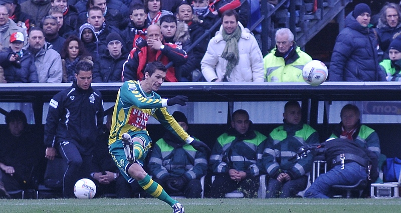 Hard werkend ADO neemt punt mee uit de Kuip