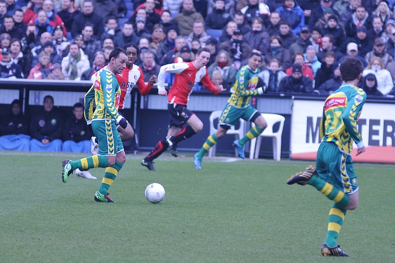 Hard werkend ADO neemt punt mee uit de Kuip