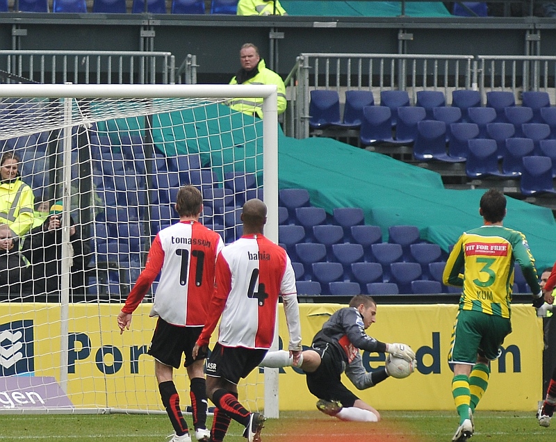 Hard werkend ADO neemt punt mee uit de Kuip