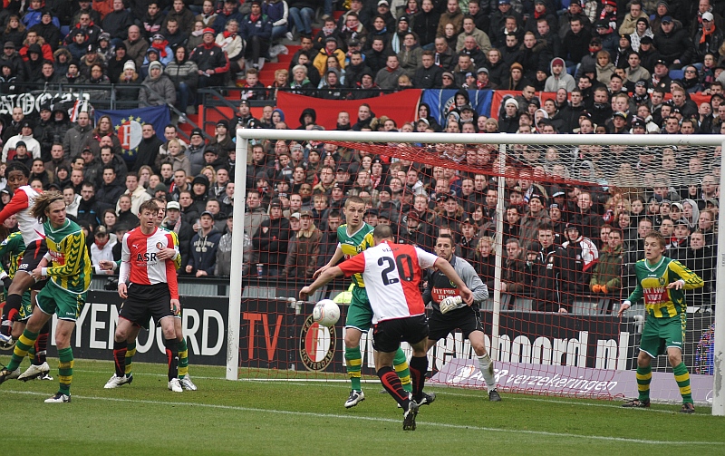 Hard werkend ADO neemt punt mee uit de Kuip