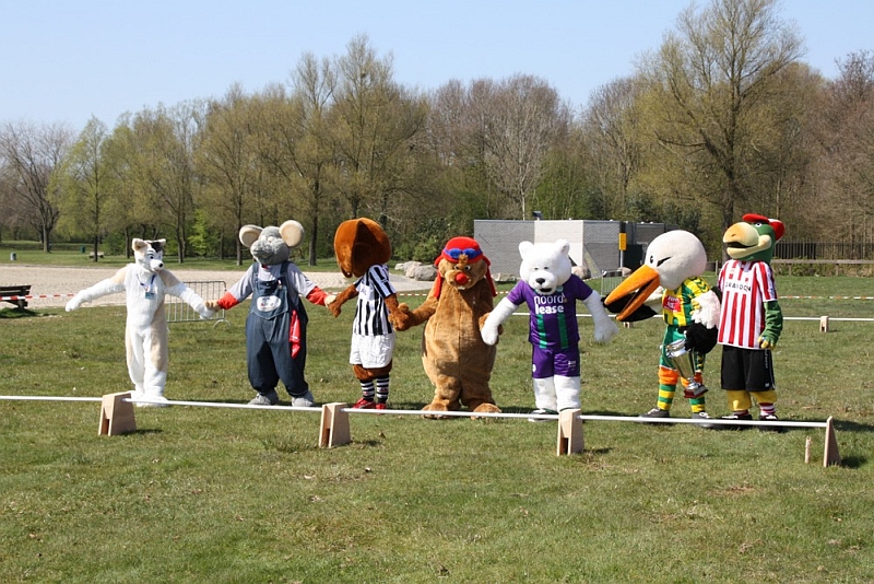 Storky Nederlands Kampioen Mascotte Run