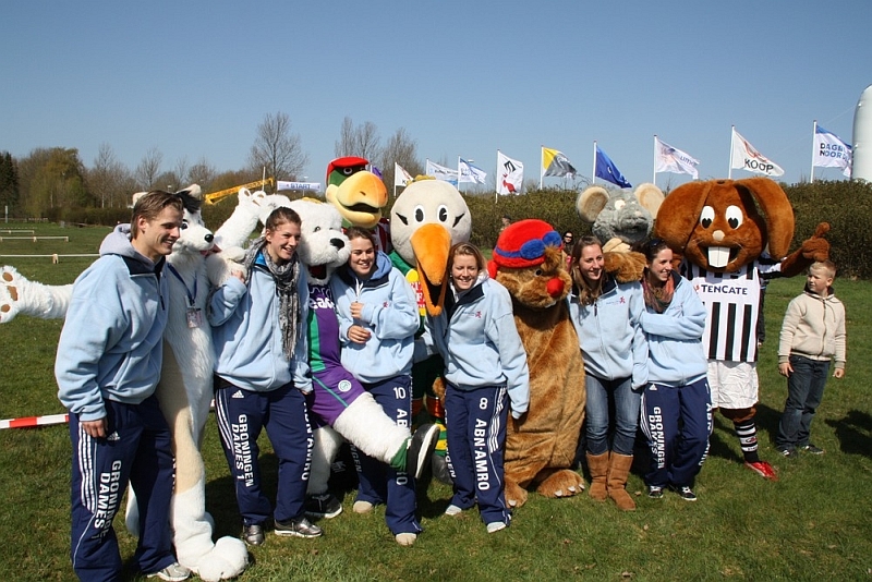 Storky Nederlands Kampioen Mascotte Run