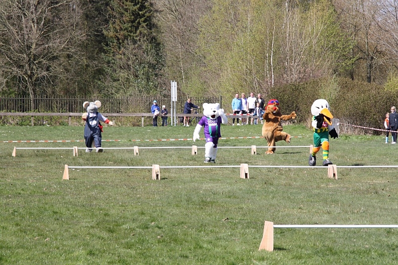 Storky Nederlands Kampioen Mascotte Run