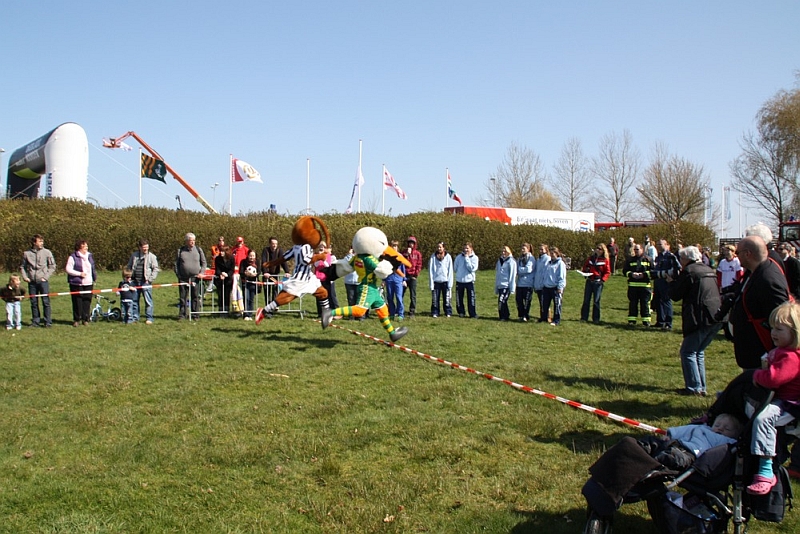 Storky Nederlands Kampioen Mascotte Run