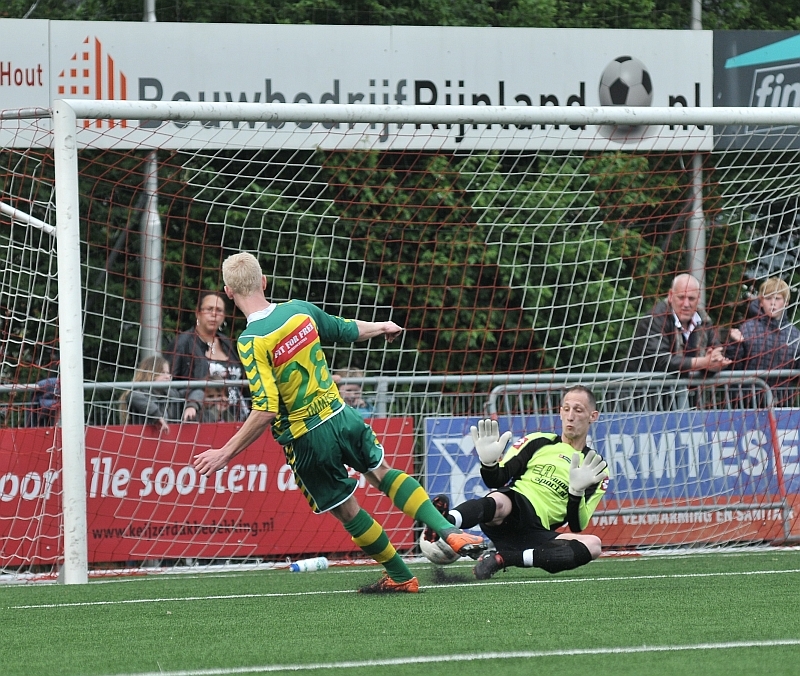 ADO Den Haag sluit seizoen af met oefenwinst in Alphen aan de Rijn