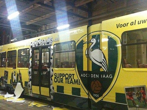 De ADO Den Haag tram in 2011