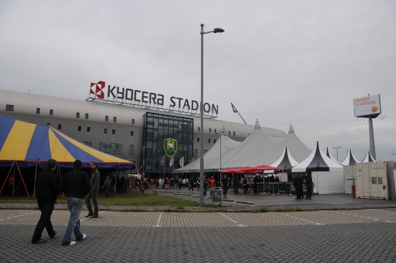 Het Kyocera stadion voor 3 dagen een Jazztempel