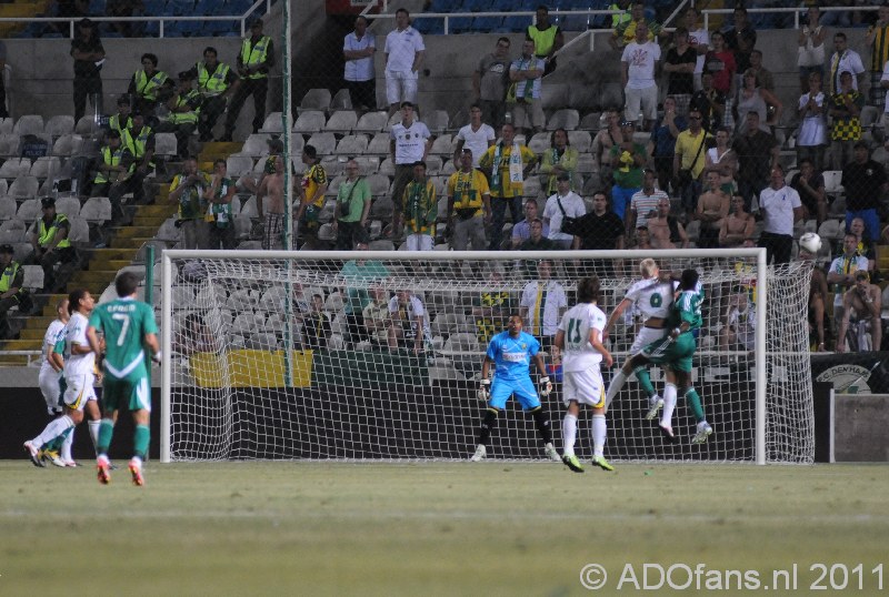 Omonia Nicosia -ADO Den Haag  Europa league 2011-07-28