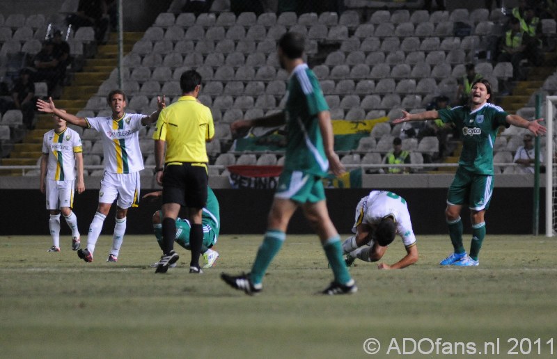 Omonia Nicosia -ADO Den Haag  Europa league 2011-07-28