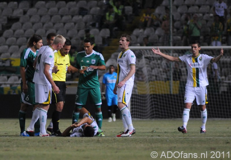 Omonia Nicosia -ADO Den Haag  Europa league 2011-07-28