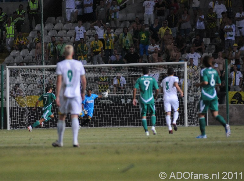 Omonia Nicosia -ADO Den Haag  Europa league 2011-07-28