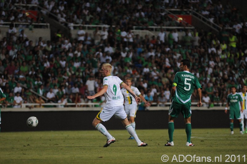 Omonia Nicosia -ADO Den Haag  Europa league 2011-07-28