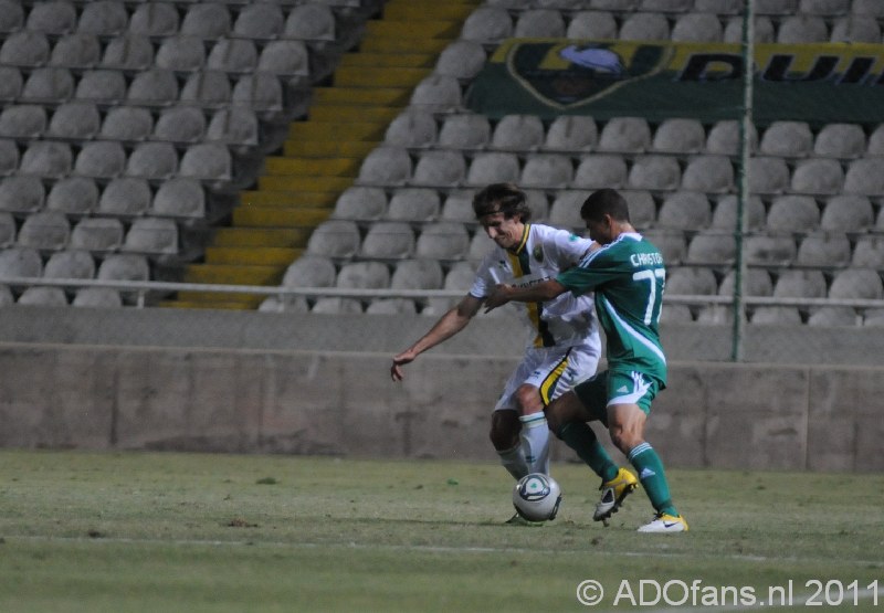 Omonia Nicosia -ADO Den Haag  Europa league 2011-07-28