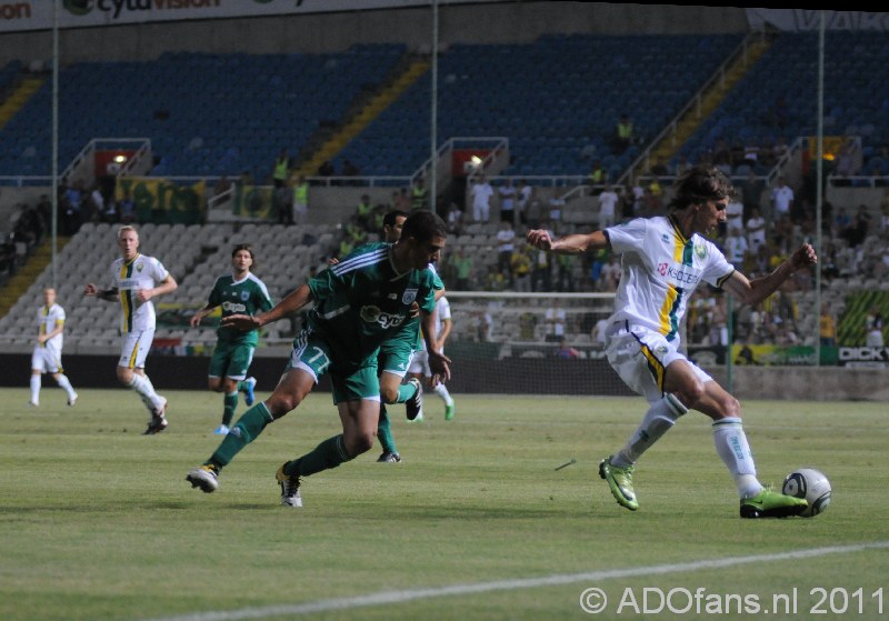 Omonia Nicosia -ADO Den Haag  Europa league 2011-07-28