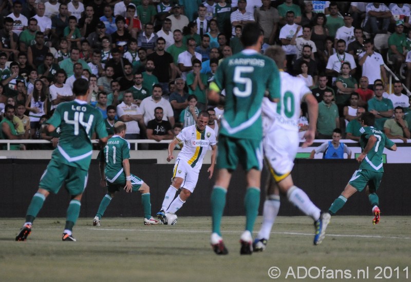 Omonia Nicosia -ADO Den Haag  Europa league 2011-07-28