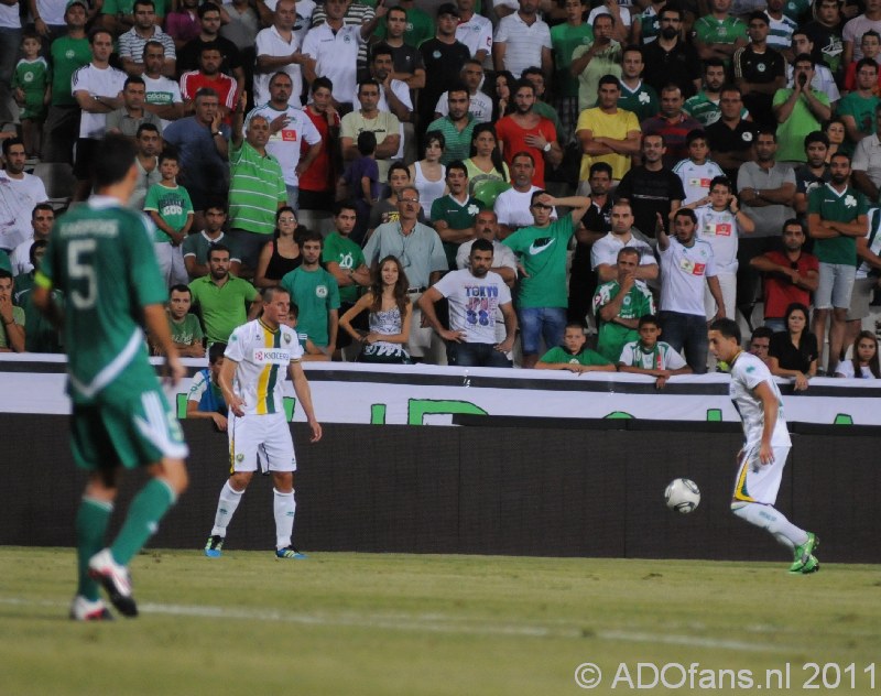 Omonia Nicosia -ADO Den Haag  Europa league 2011-07-28