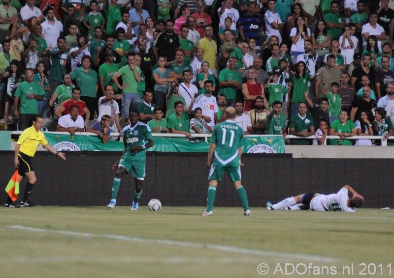 Omonia Nicosia -ADO Den Haag  Europa league 2011-07-28