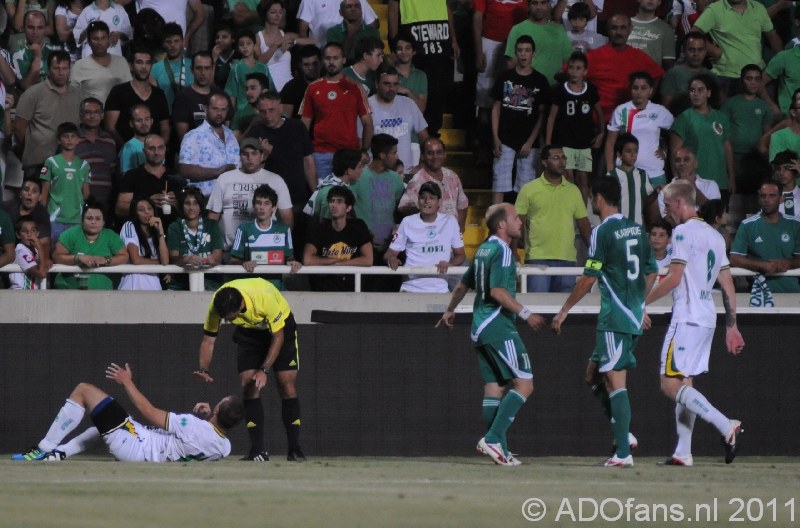 Omonia Nicosia -ADO Den Haag  Europa league 2011-07-28