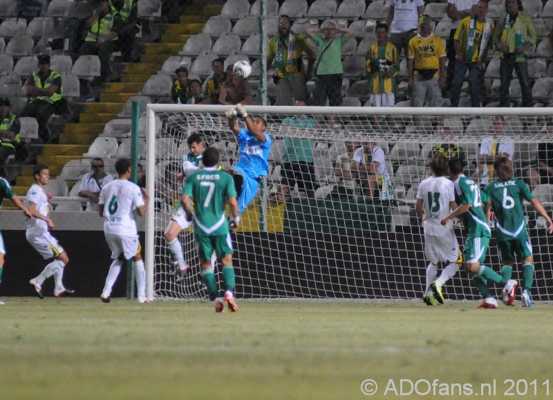 Omonia Nicosia -ADO Den Haag  Europa league 2011-07-28