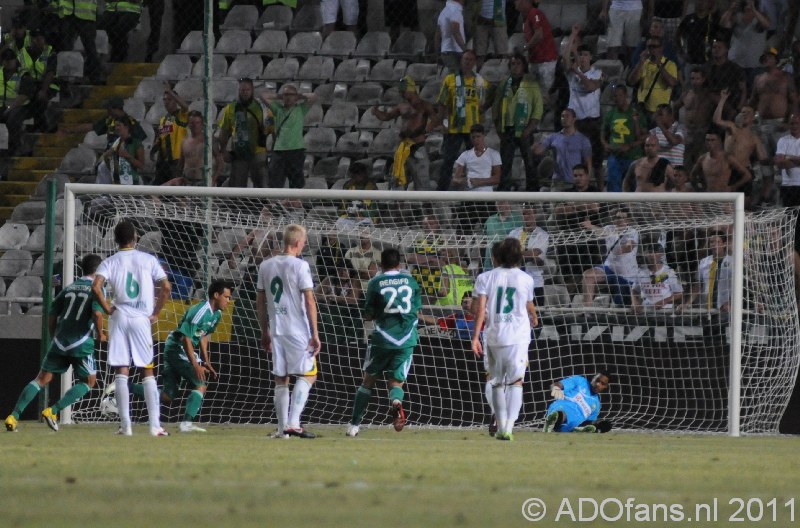 Omonia Nicosia -ADO Den Haag  Europa league 2011-07-28