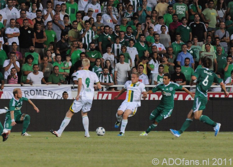 Omonia Nicosia -ADO Den Haag  Europa league 2011-07-28