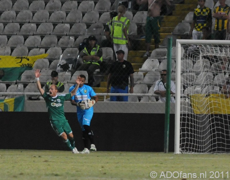 Omonia Nicosia -ADO Den Haag  Europa league 2011-07-28