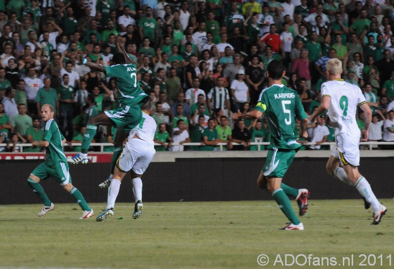 Omonia Nicosia -ADO Den Haag  Europa league 2011-07-28